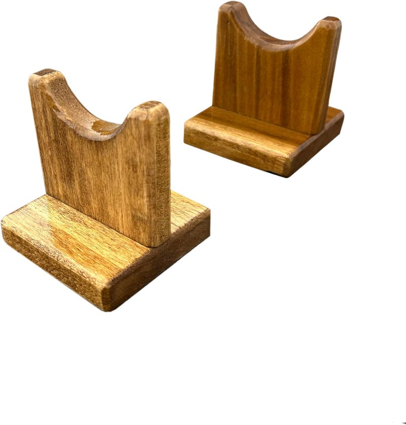 KR Ideas Standard Didgeridoo Stand (Made in the USA) (Maple stain) - Image 1